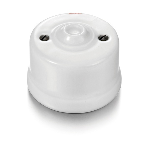 [30.656.17.2] Garby couvercle aveugle porcelaine blanc