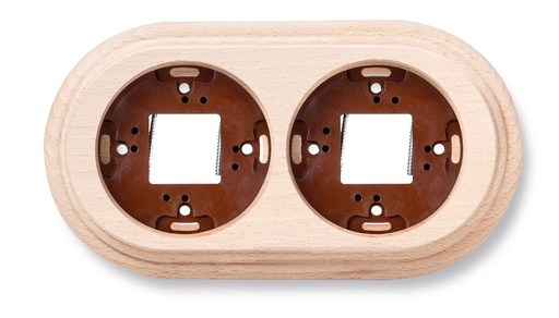 [30.802.00.2] Garby socle 2 modules hêtre sans vernis