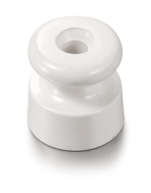 [30.913.17.2] Garby insulator porcelain white 5 pieces