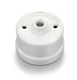 [30.927.17.2] Garby sortie de câble porcelaine blanc