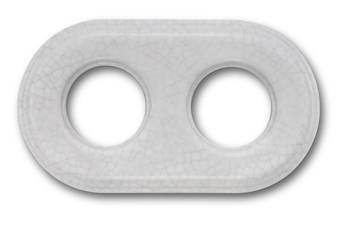 [31.802.09.2] Garby Colonial frame 2 elements porcelain crackled