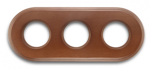 [31.803.19.2] Garby Colonial plaque de finition 3 modules hêtre couleur miel