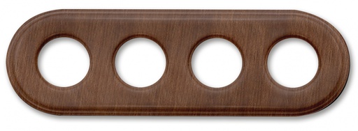 [31.804.21.2] Garby Colonial plaque de finition 4 modules hêtre vieilli