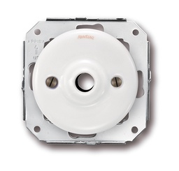 [31.927.17.2] Garby Colonial sortie de câble porcelaine blanc