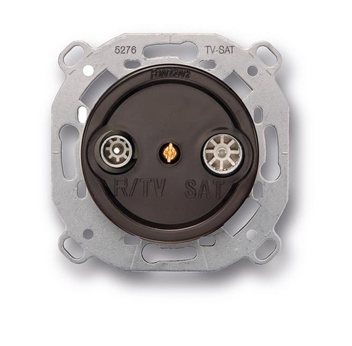 [35.712.02.2] Garby Colonial final socket TV/SAT black