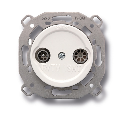 [35.712.05.2] Garby Colonial final socket TV/SAT white