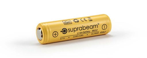 [951.010] Li-ion batterij 18650 │ 2200mAh │ 8,14Wh │ 3,7V