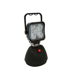 [EW2461-EU] Oplaadbare magnetische LED werklamp met laders 12/24 V DC en 230 V AC