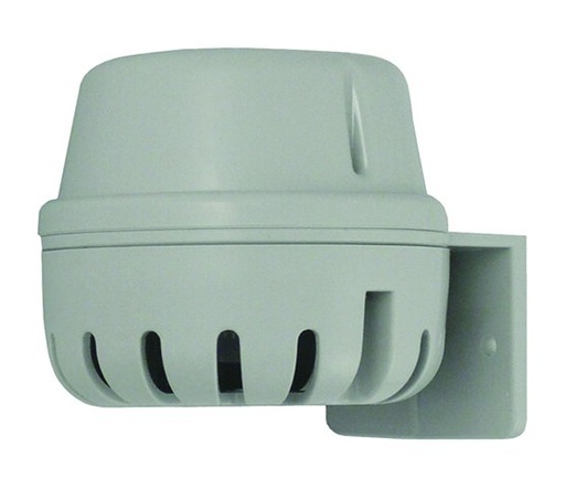 [H100B030G] Signal horn, max. 100dB @ 1m, 12-30V AC/DC, grey