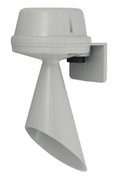[H100T230G] Elektronische hoorn │ trompet │ max. 100dB @ 1m │ 40-260V AC/DC │ grijs