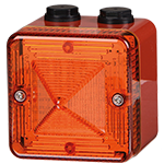[L101LDCSR/A] LED baken │ 12 & 24V DC │ amber │ M20