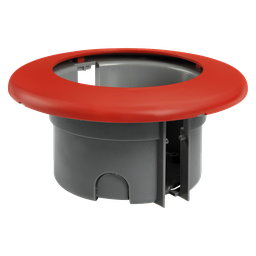 [PB513] Base │ flush mount │ 120-240V AC │ red