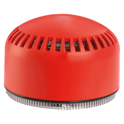[PFS101] PIPS fire sirene tot 100 dB rood