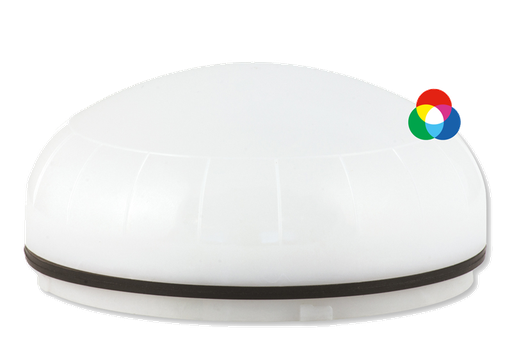 [PL301] LED light module | Flashing/steady | RGB | opal lens