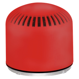 [PS203] PIPS sirene 65dB-115dB rood RAL 3000