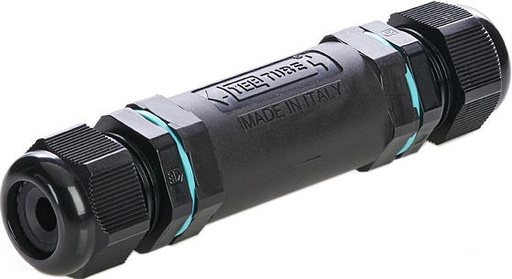 [TH400.B] 2-way IP68 all-round verbinder, 5-poles, max. 4mm², Ø6-17mm