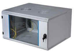 [19-WR-3DLG-09] 19" 3 delige wandkast | 9U | B600xD500xH465 | grijs