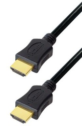 [C210-1] HDMI-(19pM) - HDMI-(19pM) HQ HDMI 2.0 AWG28 1m Gold