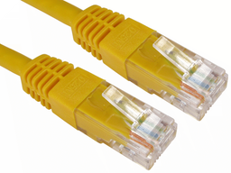 [CD-ERT-601.5Y] Cordon de brassage Cat.6 UTP jaune 1,50m