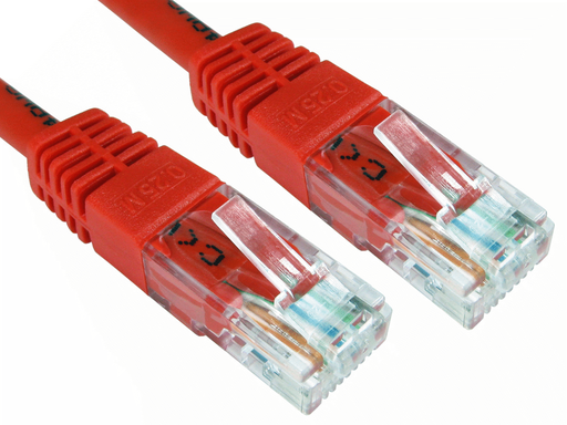 [CD-ERT-605R] Patch cord | Cat.6 | u/utp | red | 5,00m