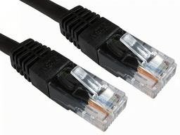 [CD-ERT-607K] Cordon de brassage Cat.6 UTP noir 7,00m