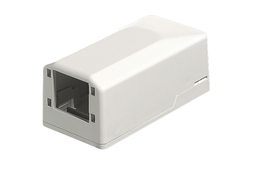 [FRN 303901] Mini Surface Mount Box 1-Port, white