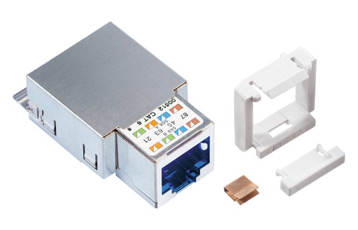 [FRN 304373] Connector Cat.6, 1xRJ45/s, Snap-in