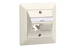 [FRN 310789] FM Global Outlet 88x88, 2x1-Port, oyster white