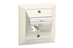 [FRN 310790] DM Global Outlet 80x86, 2x1-Port, pure white