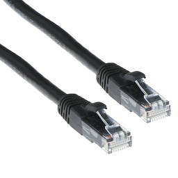 [IB2905] Patchkabel │ cat.6A │ U/UTP │ snagless │ zwart │ 5m