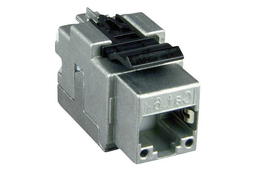 [J00029A0077] Coupler AMJ-K Cat.6A T568B Keystone PU=6x2