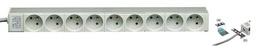 [PUL 600198-9] 19 inch power strip (9x) pin cord 3G1.5 2M
