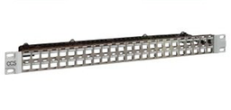 [CCS-2002049] 19" 1U patch panel 48 ports, Cat.6A, unloaded