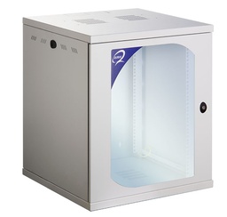 [19-WR-1DLG-06-D42] 19" wall cabinet | 6U | W600xD420xH395 | grey