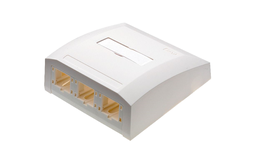 [FRN 507880] WM global outlet 88x88, 3x1-port, white
