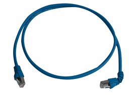 [L00001A0159] Patchkabel S/FTP Cat.7, 2,0m MP8 FS600, LSZH, blauw