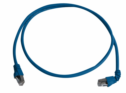 [L00001A0159] Câble de raccordement │ S/FTP │ Cat.7 │ MP8 FS600 │ LSZH │ bleu │ 2m