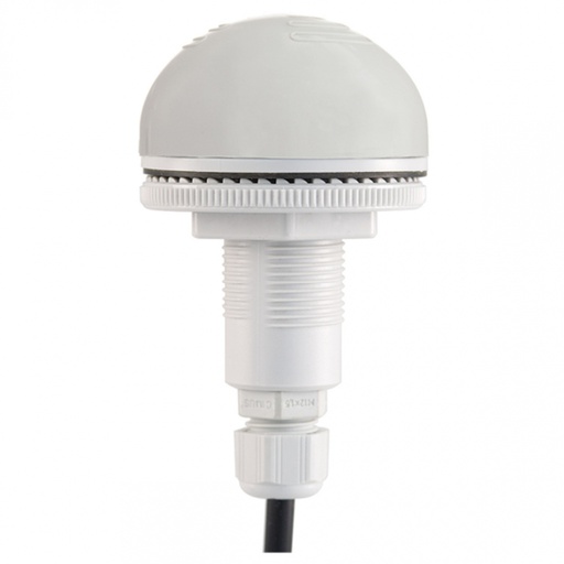 [PS503] M22 buzzer, 12-24V AC/DC, light grey, M12 connector