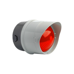[B350TLA030B/R] Feu de signalisation à LED │ 12-24V DC │ rouge │ ø 140mm x 100mm