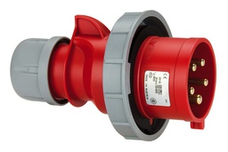 [S41S35] CEE fiche mâle IP67 4P/16A 400V rouge