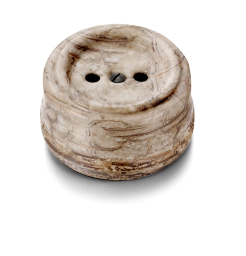 [30.205.15.2] Garby socket without earth 16A/250V porcelain decoration reggia