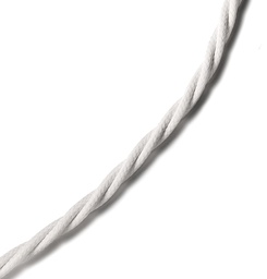 [30.975.05.2] Garby vuurvaste kabel 3x2,5mm² 750V PVC aders FIB omvlechting wit  50m