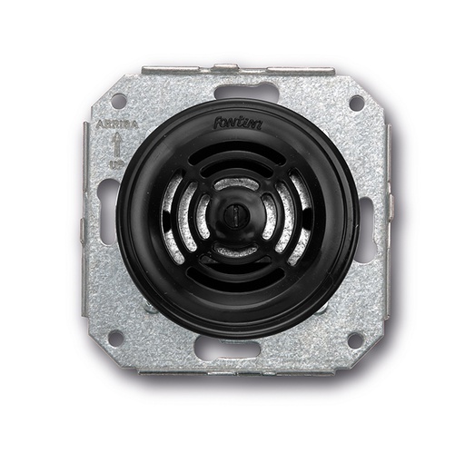 [31.390.02.2] Garby Colonial buzzer intermittente 220V 80dB porselein zwart