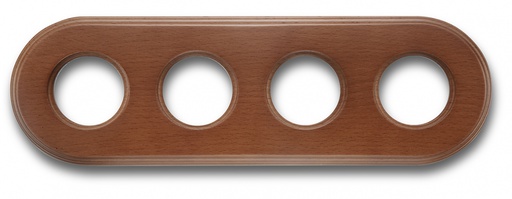 [31.804.19.2] Garby Colonial frame 4 elements beech honey