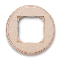 [31.821.00.2] Garby Colonial plaque de finition 1 module pour élément carré hêtre sans vernis