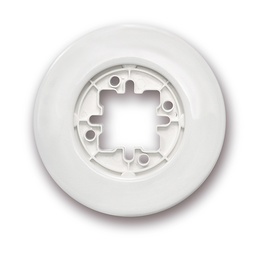 [33.801.17.2] DO installation en saillie plaque de finition 1 module en porcelaine blanche