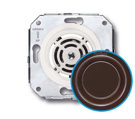 [35.390.03.2] Venezia buzzer intermittente 220V 80dB marron