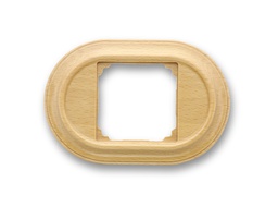 [35.821.15.2] Venezia plaque de finition oval/carré 1 module eik