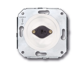 [35.905.05.2] Venezia socket for loudspeaker S/DIN 41429 white