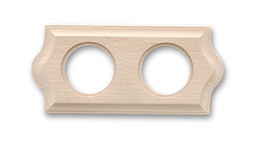 [36.802.00.2] Venezia frame classic 2 elements unvarnished
